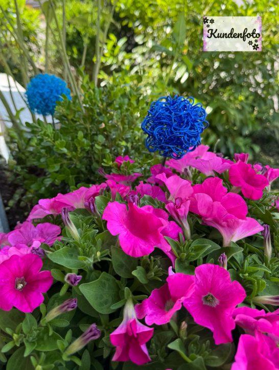 Blumenkugeln aus Aludraht